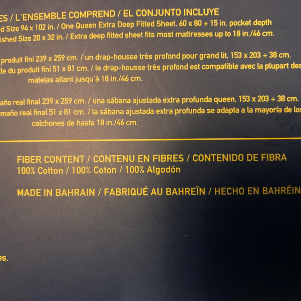 POLO RALPH LAUREN QUEEN SIZE COTTON SHEETS - Picture 3 of 4